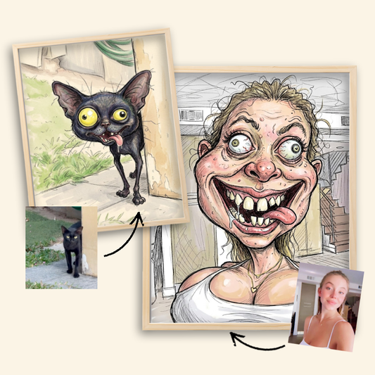 Caricature - Fine Art Poster